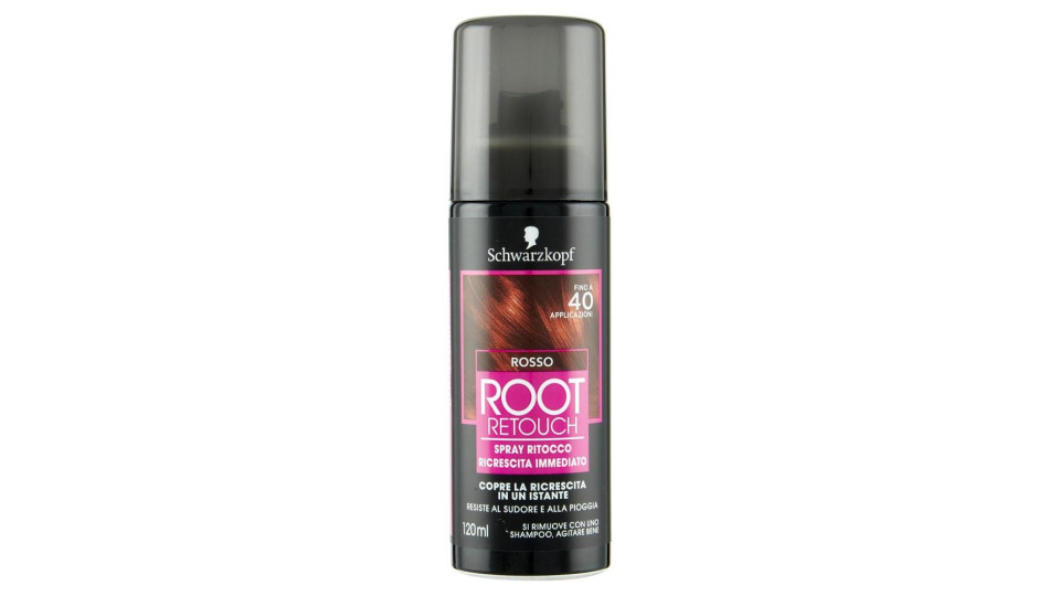 Schwarzkopf Root Retouch Spray Ritocco Ricrescita Immediato Rosso 120 Ml