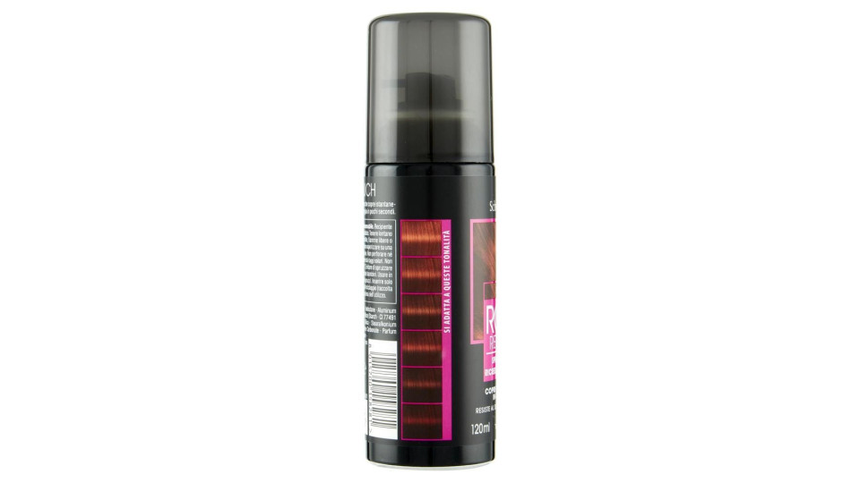 Schwarzkopf Root Retouch Spray Ritocco Ricrescita Immediato Rosso 120 Ml