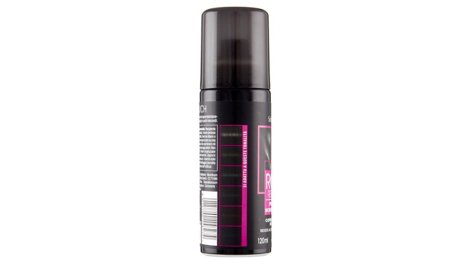Schwarzkopf Root Retouch Spray Ritocco Ricrescita Immediato Nero 120 Ml