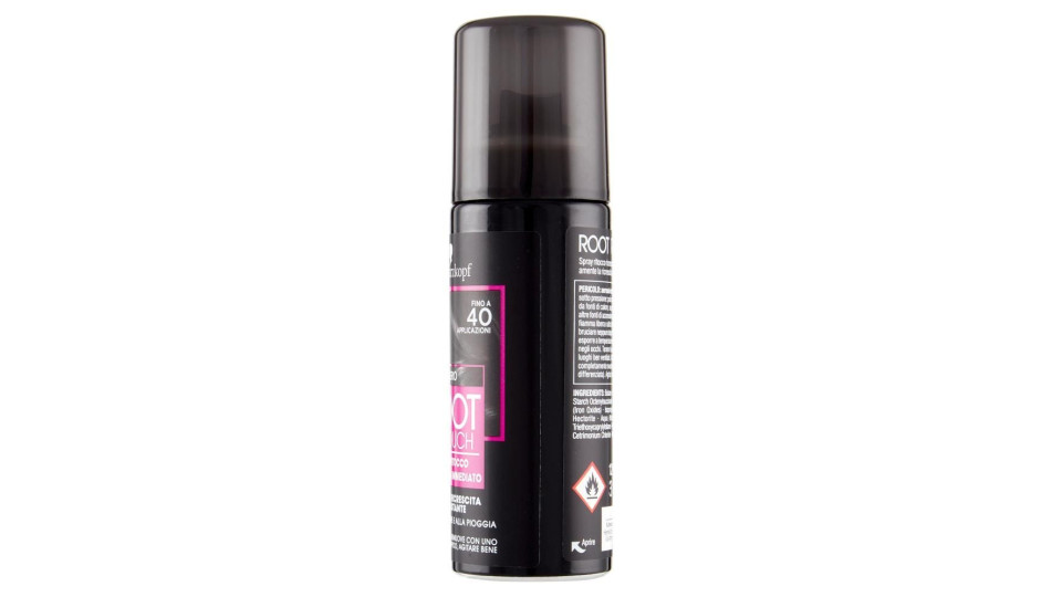 Schwarzkopf Root Retouch Spray Ritocco Ricrescita Immediato Nero 120 Ml