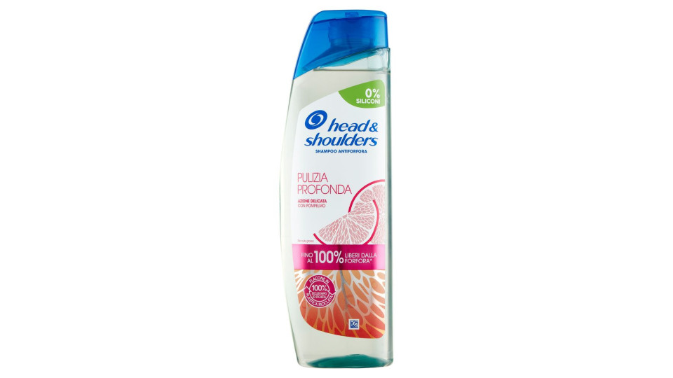 Head & Shoulders Shampoo Antiforfora Pulizia Profonda Per Cute Grassa 250 Ml
