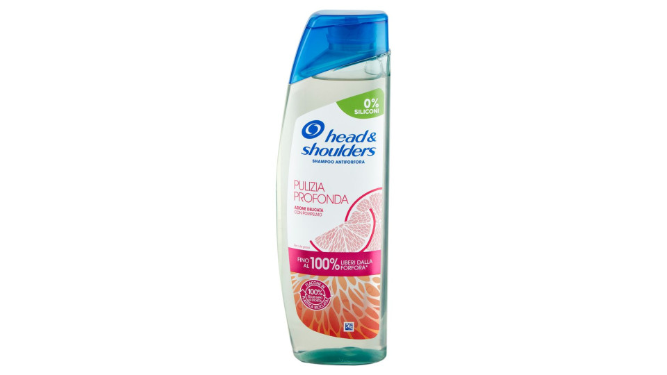 Head & Shoulders Shampoo Antiforfora Pulizia Profonda Per Cute Grassa 250 Ml