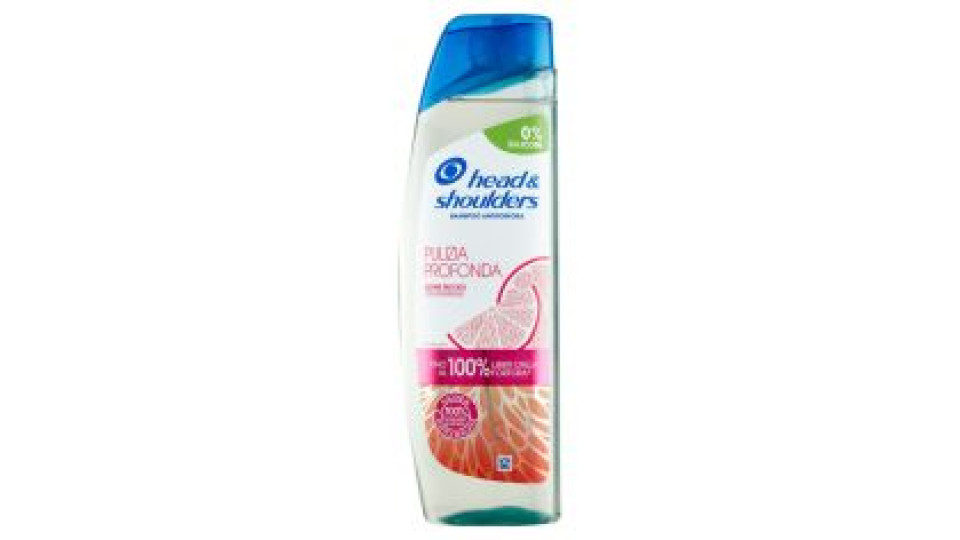 Head & Shoulders Shampoo Antiforfora Pulizia Profonda Per Cute Grassa 250 Ml