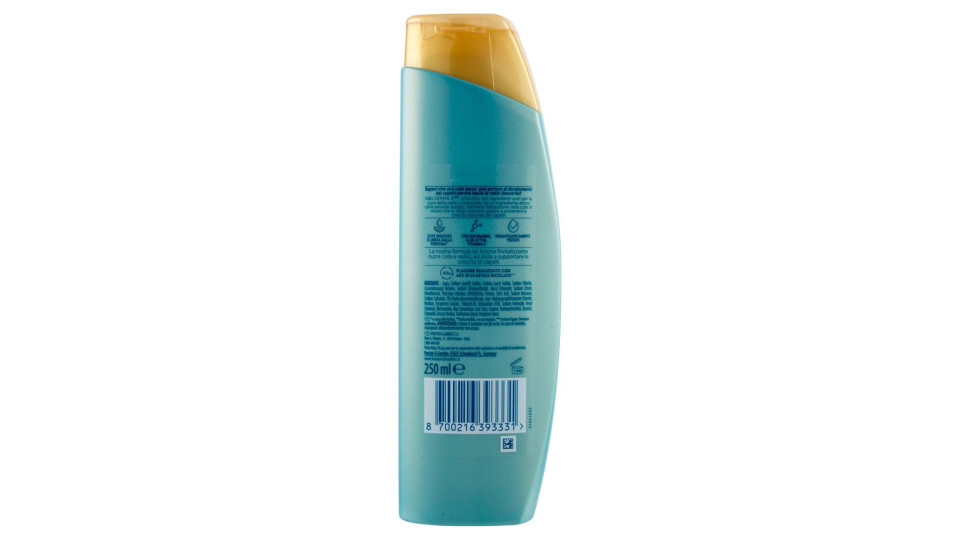 Head & Shoulders Shampoo Antiforfora Azione Rivitalizzzante Derma X Pro 250 Ml
