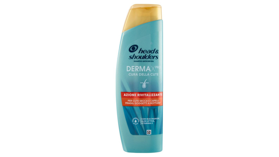 Head & Shoulders Shampoo Antiforfora Azione Rivitalizzzante Derma X Pro 250 Ml