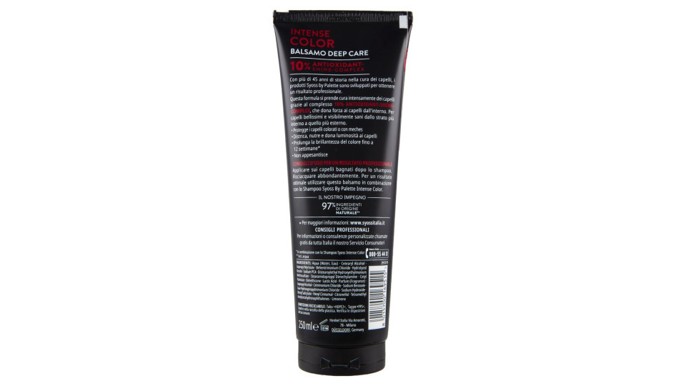 Syoss By Palette Intense Color Balsamo Deep Care 250 Ml