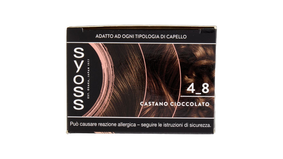 Syoss By Palette Colorazione Permanente 4_8 Castano Cioccolato