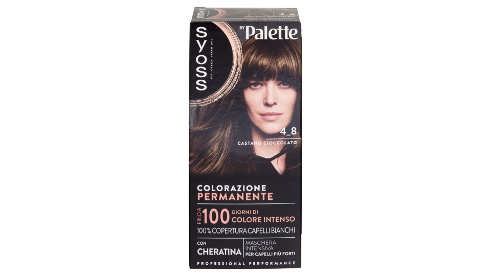 Syoss By Palette Colorazione Permanente 4_8 Castano Cioccolato