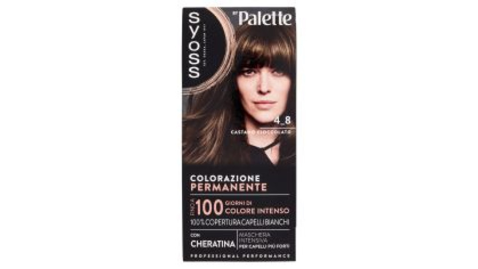 Syoss By Palette Colorazione Permanente 4_8 Castano Cioccolato