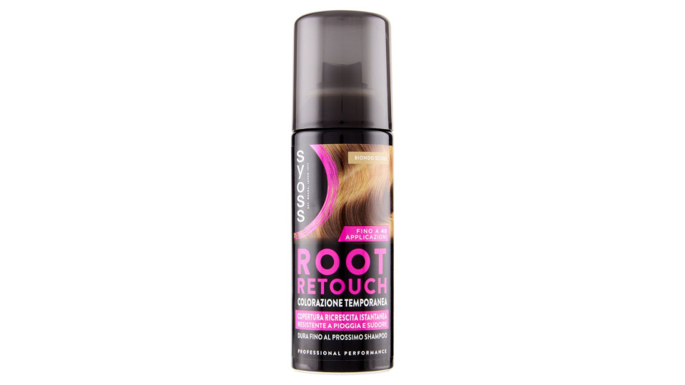 Syoss Root Retouch Colorazione Temporanea Biondo Scuro 120 Ml