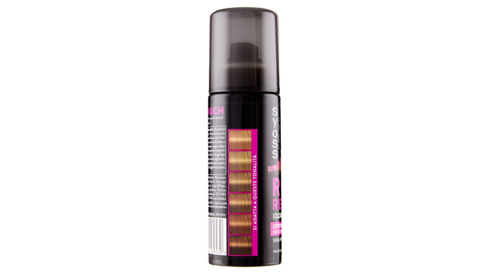 Syoss Root Retouch Colorazione Temporanea Biondo Scuro 120 Ml