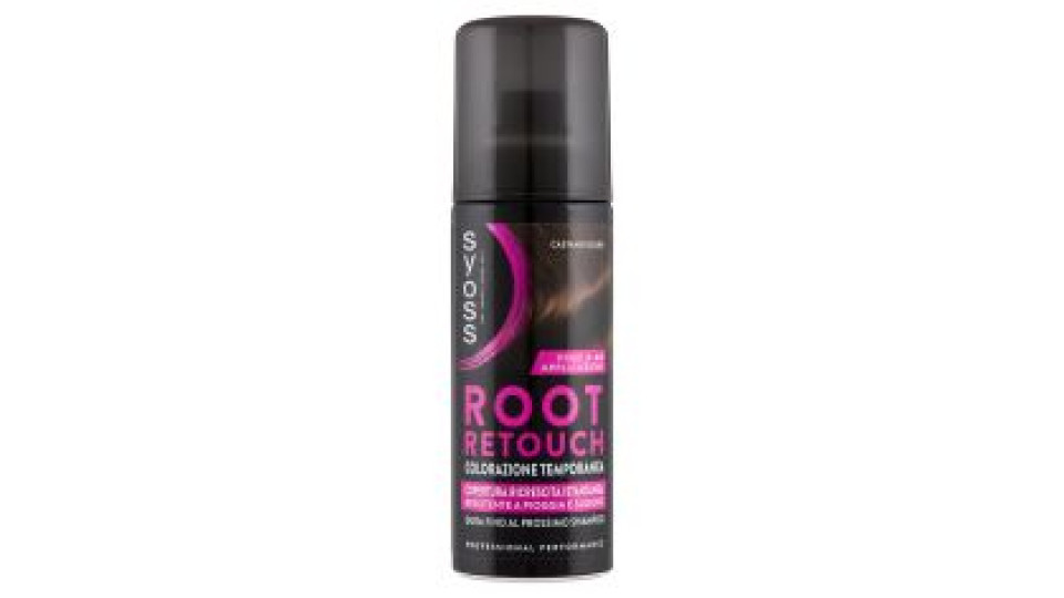 Syoss Root Retouch Colorazione Temporanea Castano Scuro 120 Ml