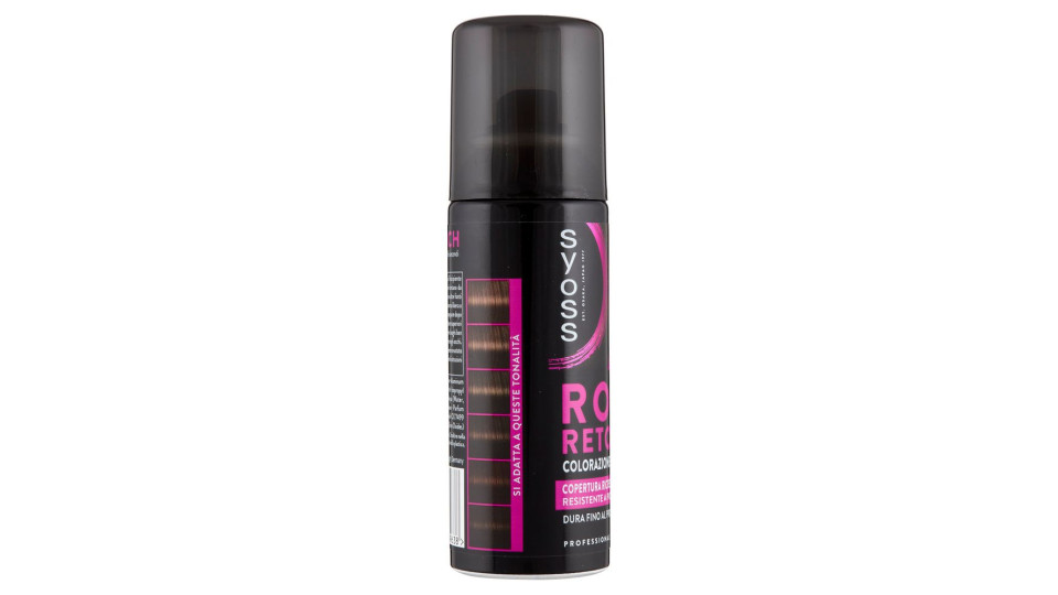 Syoss Root Retouch Colorazione Temporanea Castano Scuro 120 Ml