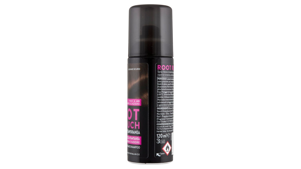 Syoss Root Retouch Colorazione Temporanea Castano Scuro 120 Ml