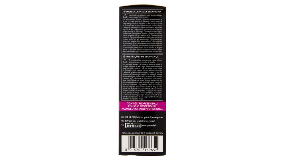 Syoss Root Retouch Permanent Color Castano Chiaro