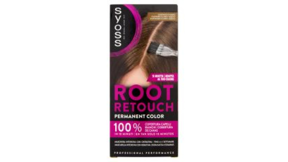Syoss Root Retouch Permanent Color Castano Chiaro