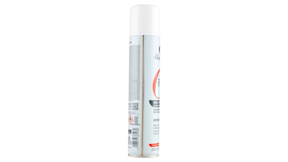 Alama Professional Zero Stress Mai Più Senza Shampoo Secco Detox 200 Ml