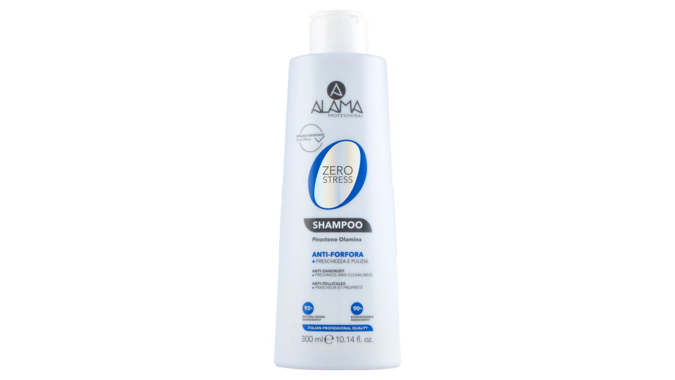 Alama Professional Zero Stress Shampoo Anti-forfora 300 Ml