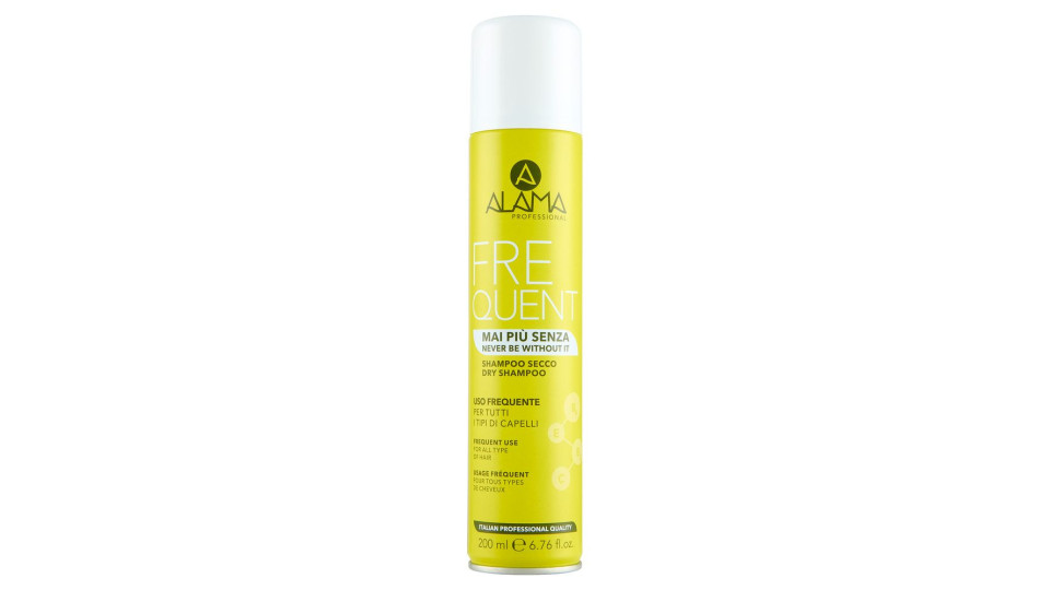 Alama Professional Frequent Mai Più Senza Shampoo Secco Uso Frequente 200 Ml