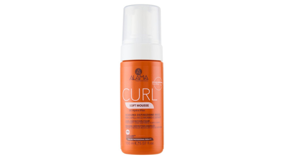 Alama Professional Curl Soft Mousse Schiuma Definizione Ricci 150 Ml