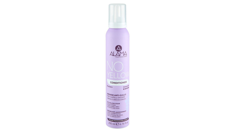 Alama Professional No Yellow Conditioner Mousse Anti-giallo 200 Ml