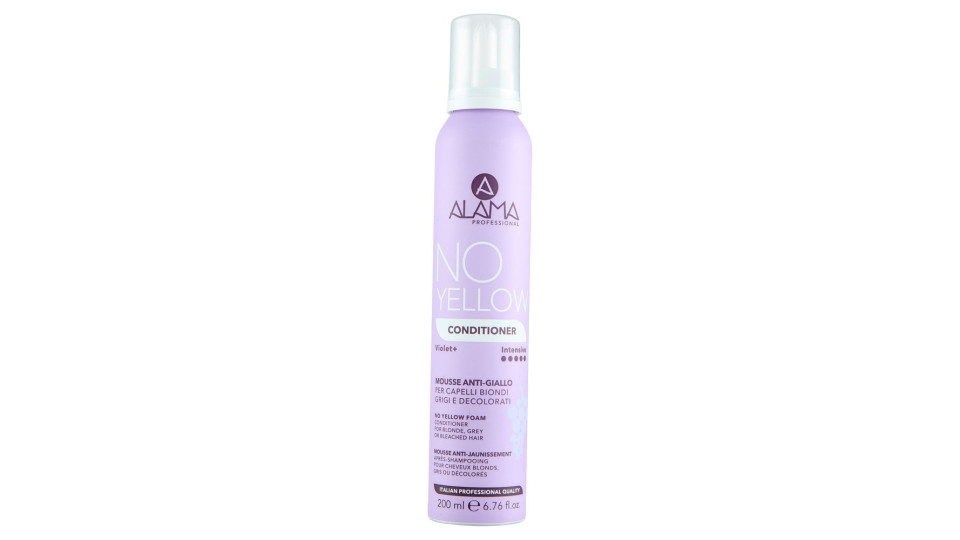 Alama Professional No Yellow Conditioner Mousse Anti-giallo 200 Ml