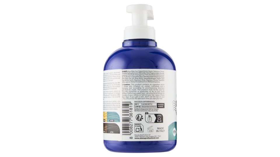 Alama Professional S.o.s. Color & Go Maschera Nutriente E Colorante Blu 300 Ml