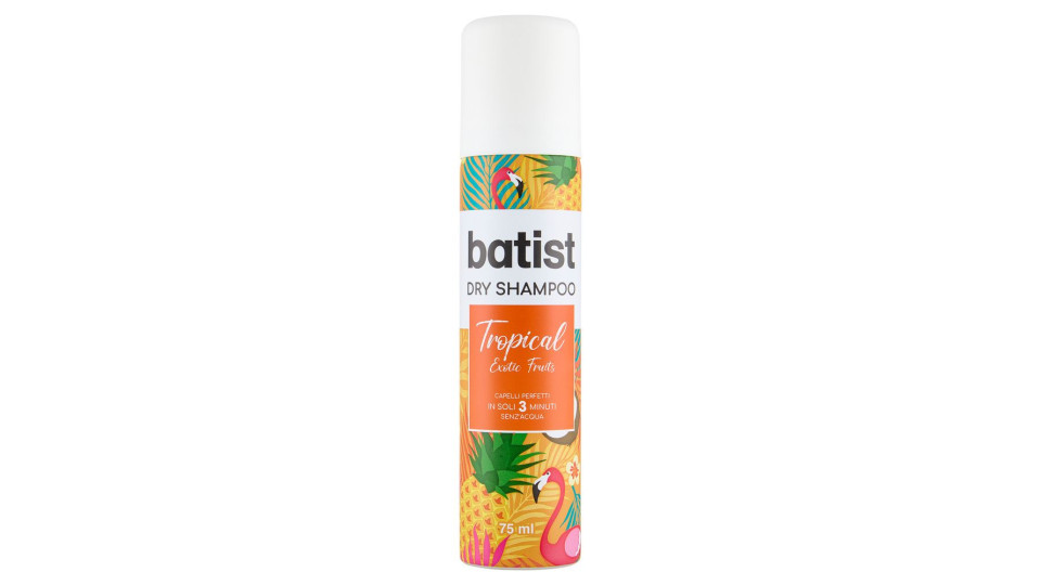 Batist Dry Shampoo Tropical Exotic Fruits 75 Ml