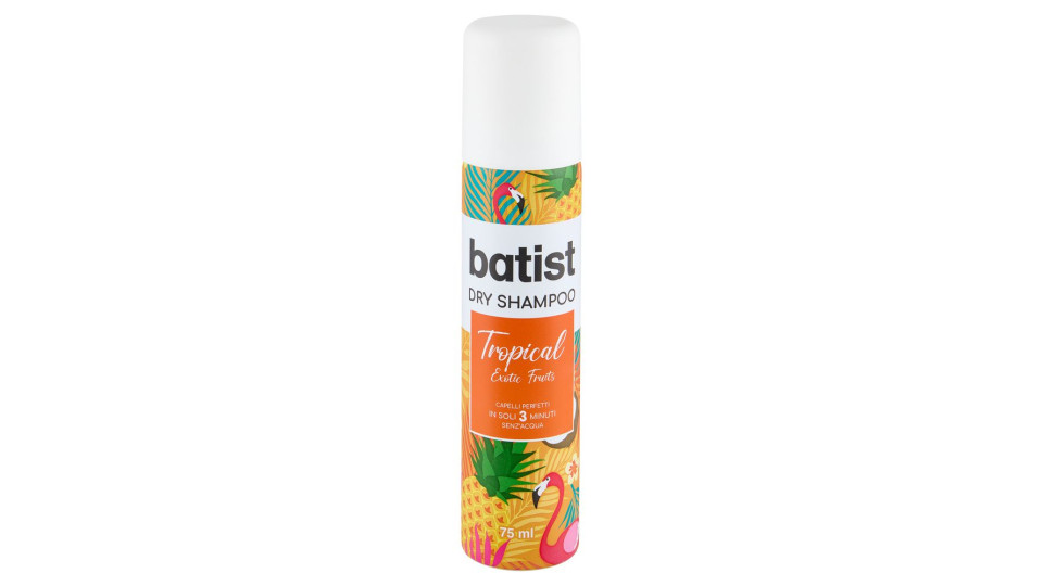 Batist Dry Shampoo Tropical Exotic Fruits 75 Ml