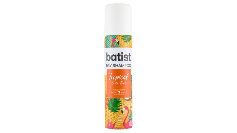Batist Dry Shampoo Tropical Exotic Fruits 75 Ml