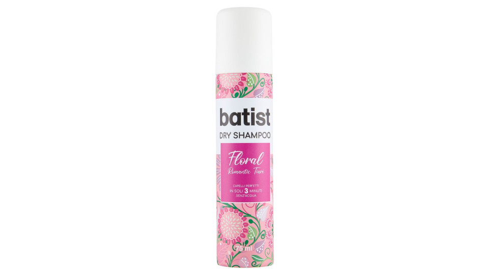 Batist Dry Shampoo Floral Romantic Tiaré 75 Ml