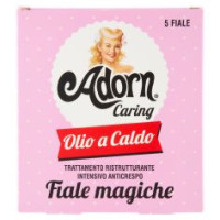 Adorn Caring Olio A Caldo Trattamento Ristrutturante Intensivo Anticrespo Fiale Magiche 5 X 20 Ml