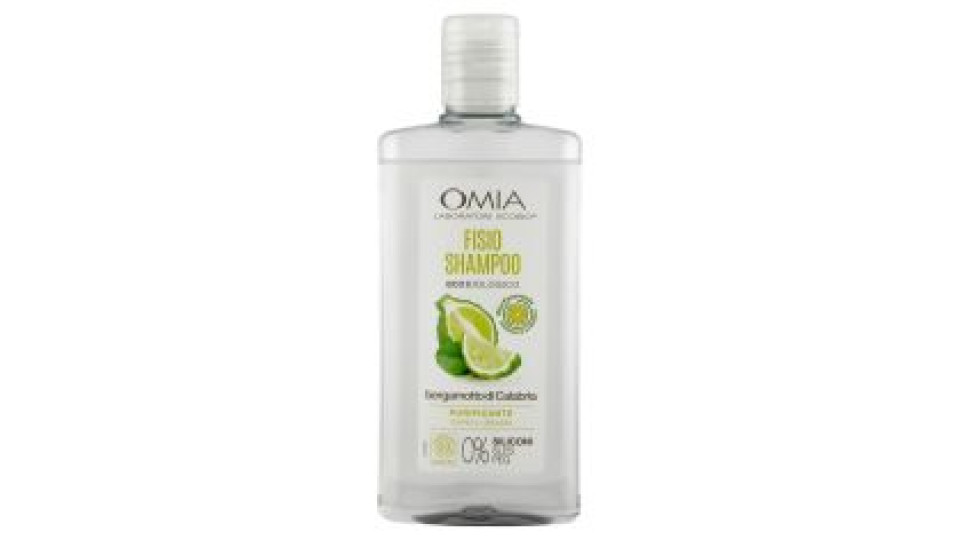 Omia Laboratori Ecobio Fisio Shampoo Ecobiologico Bergamotto Di Calabria Purificante 200 Ml