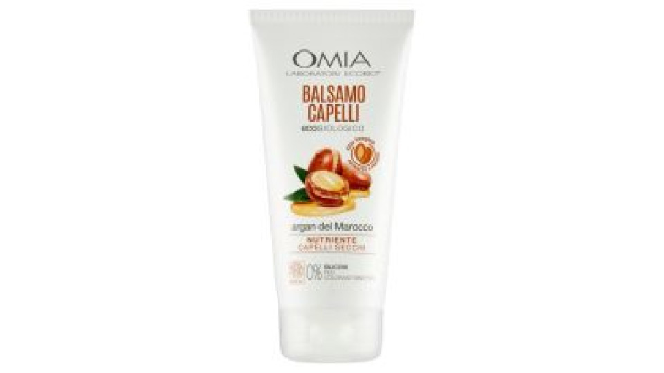 Omia Laboratori Ecobio Balsamo Capelli Ecobiologico Argan Del Marocco Nutriente 180 Ml
