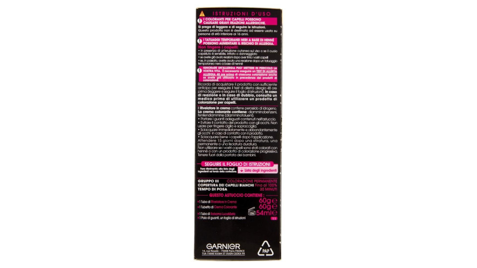 Garnier Olia Tinta Capelli, Senza Ammoniaca, Soft Black 30
