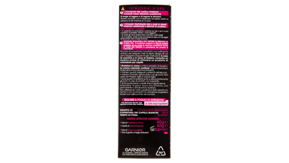 Garnier Olia Tinta Capelli, Senza Ammoniaca, Dark Brown 40
