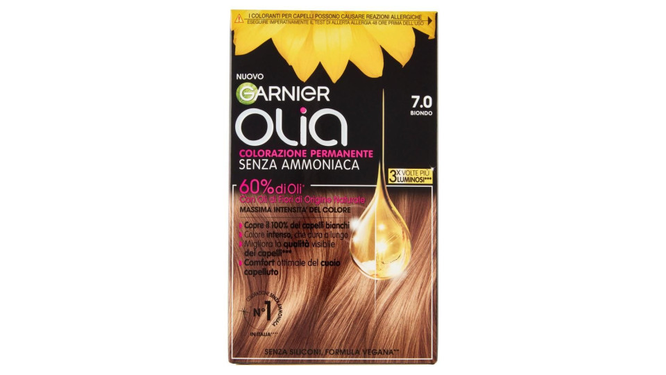 Garnier Olia Tinta Capelli, Senza Ammoniaca Biondo 70