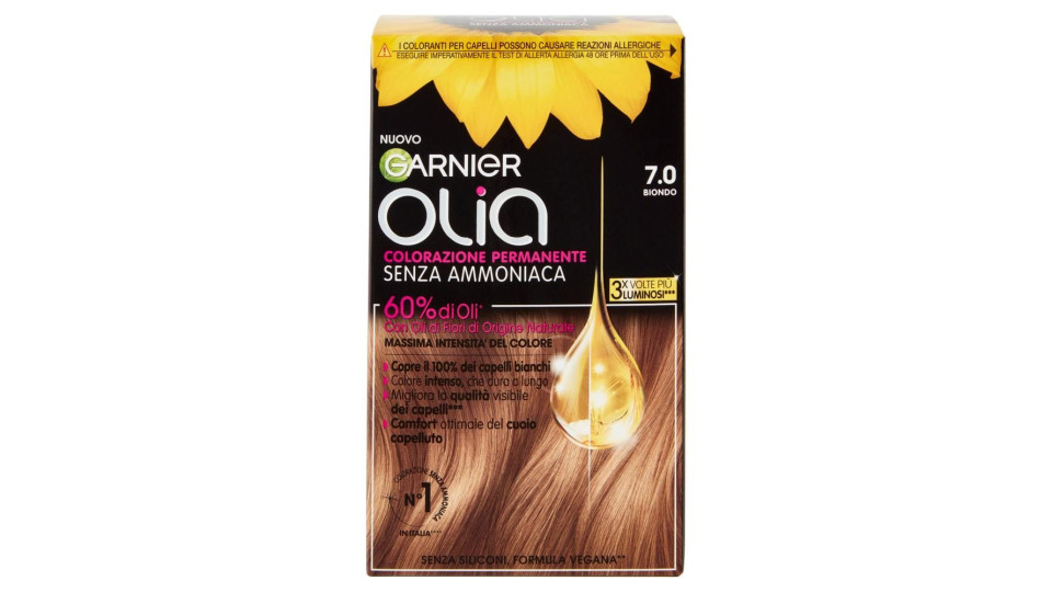 Garnier Olia Tinta Capelli, Senza Ammoniaca Biondo 70