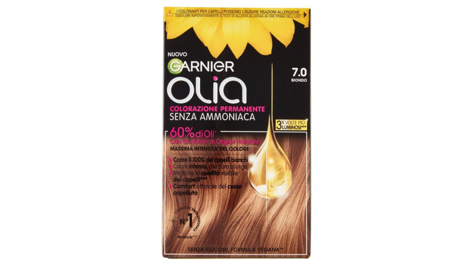 Garnier Olia Tinta Capelli, Senza Ammoniaca Biondo 70