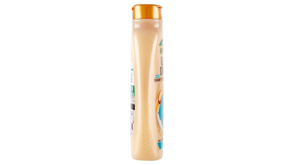 Garnier Ultra Dolce Shampoo Con Crema Di Mandorla E Olio D'argan Per Capelli Molto Secchi, 250 Ml