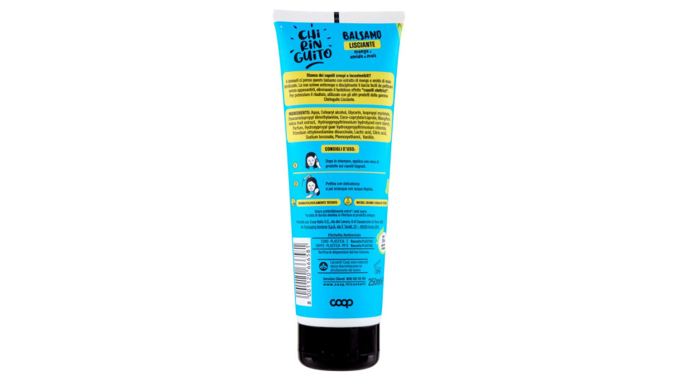Balsamo Lisciante Mango E Amido Di Mais 250 Ml