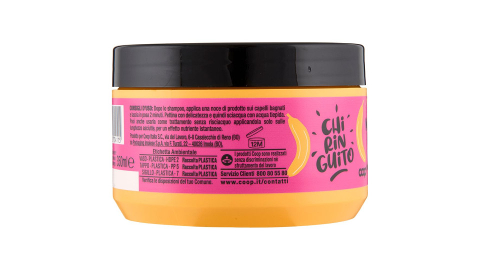 Maschera Capelli Nutriente 350 Ml