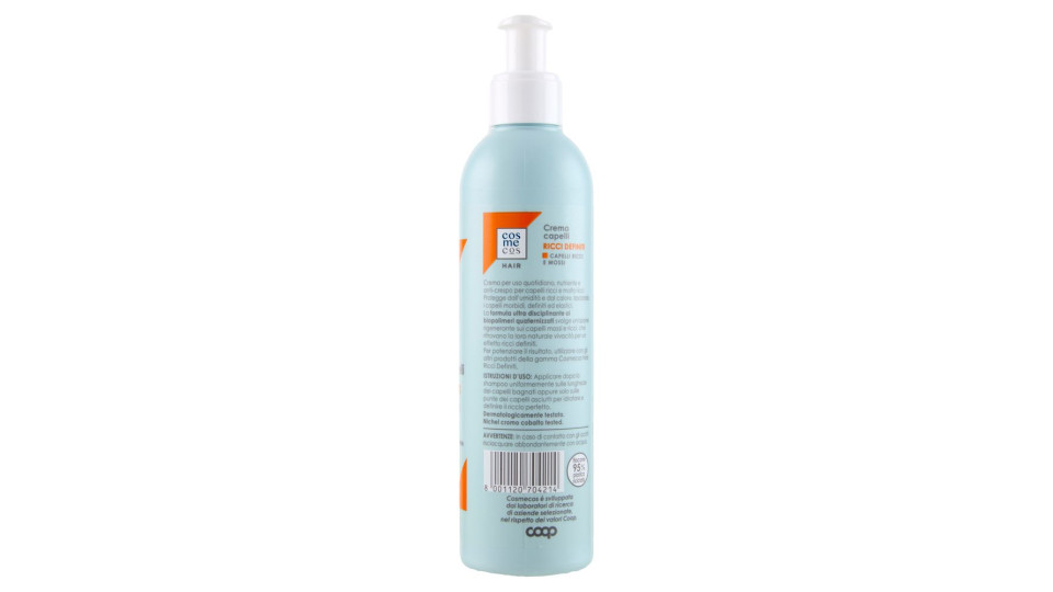 Crema Capelli Ricci Definiti Hair 200 Ml