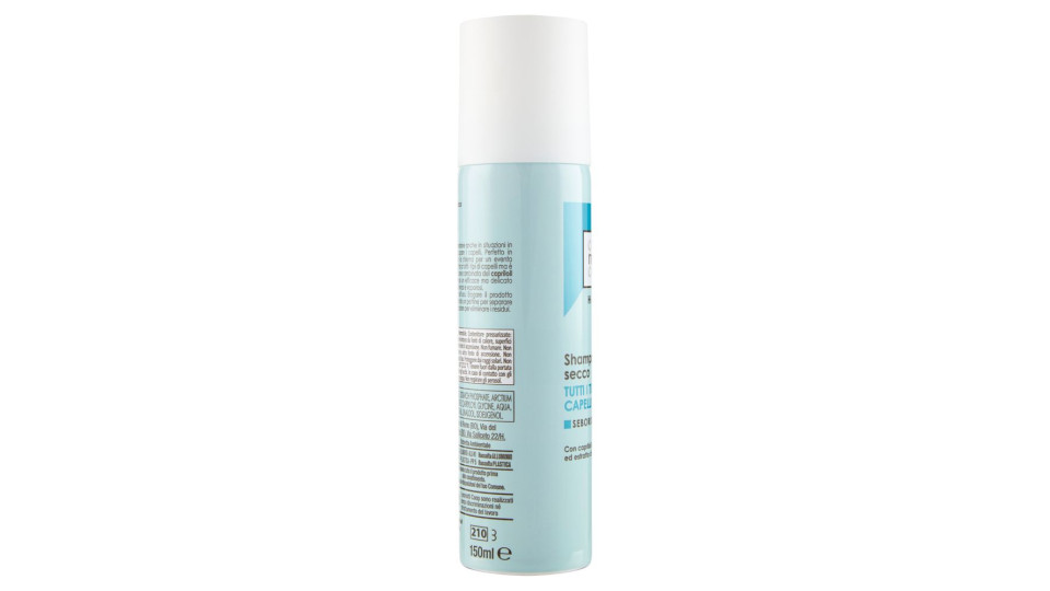 Hair Shampoo Secco Tutti I Tipi Di Capelli 150 Ml