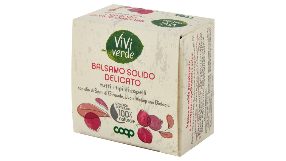 Balsamo Solido Delicato Tutti I Tipi Di Capelli 45 G