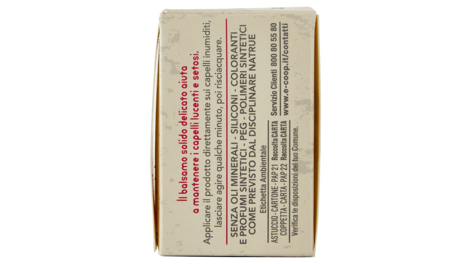 Balsamo Solido Delicato Tutti I Tipi Di Capelli 45 G