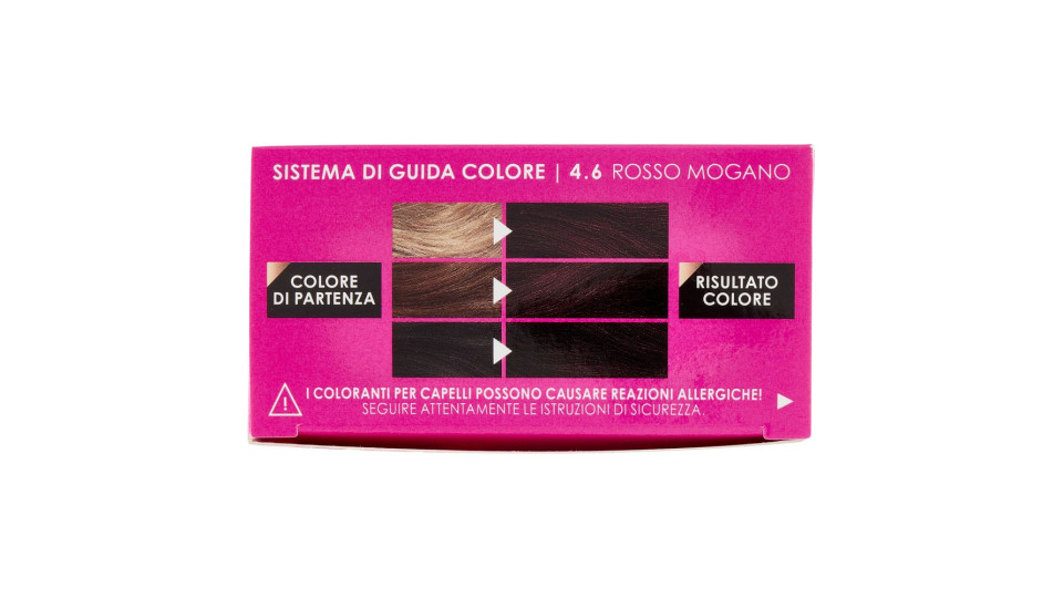 Color Colorazione Permanente Senza Ammoniaca 4.6 Rosso Mogano