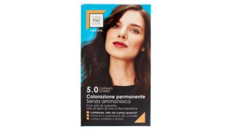 Color Colorazione Permanente Senza Ammoniaca 5.0 Castano Chiaro