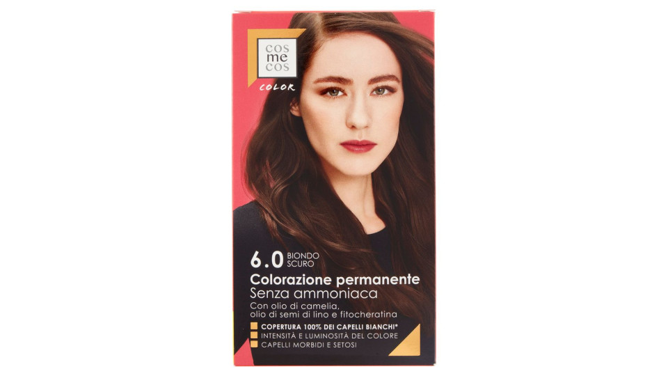 Color Colorazione Permanente Senza Ammoniaca 6.0 Biondo Scuro