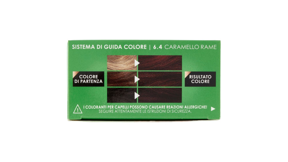 Color Colorazione Permanente Senza Ammoniaca 6.4 Caramello Rame
